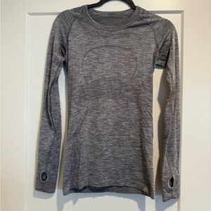 lululemon athletica swiftly tech Gray Long Sleeve